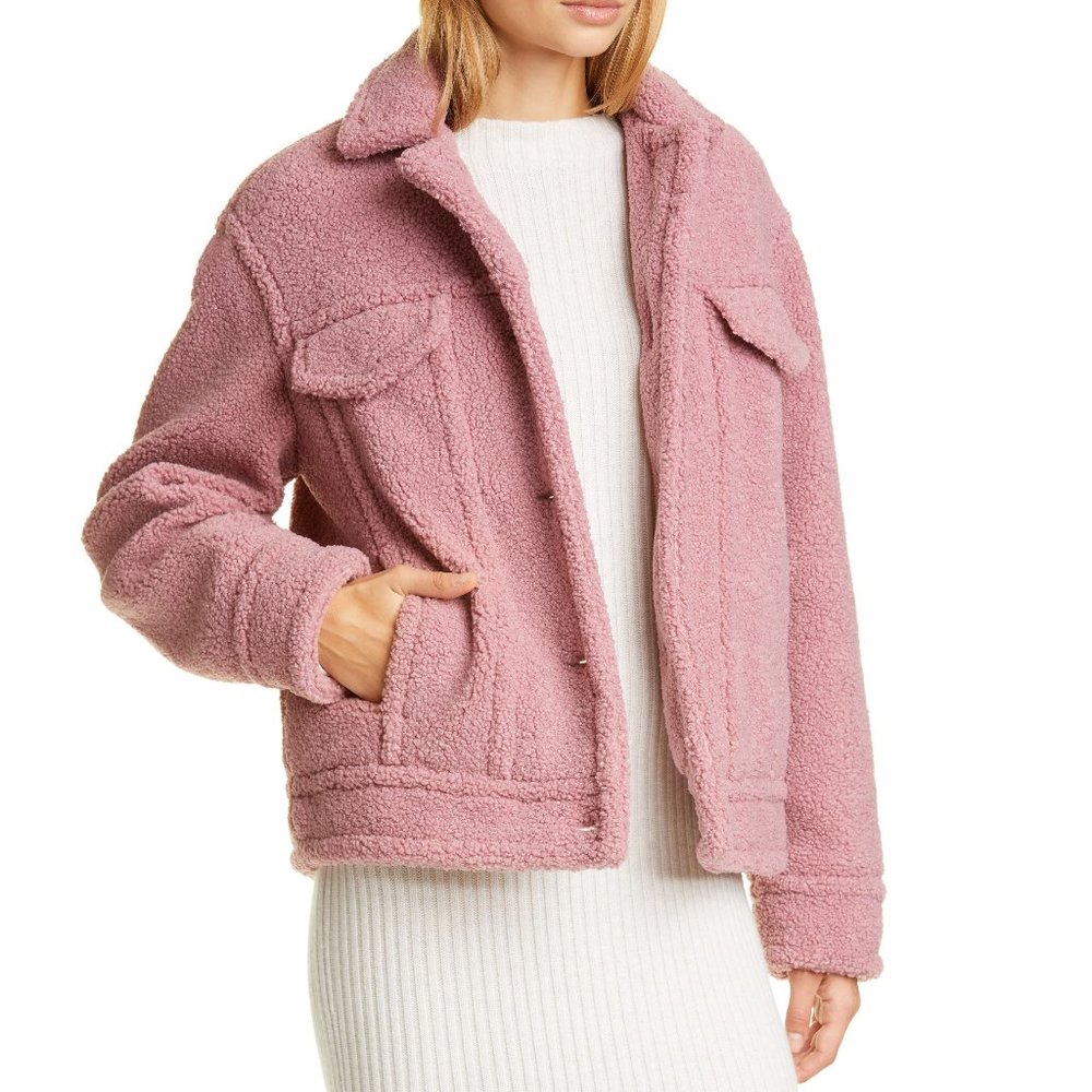 NWT Vince Sherpa Faux Fur Jacket – Cozy Coat